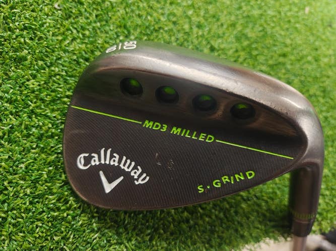 Callaway MD3 Milled Black Gap Wedge GW 50 Degree 50.10 S grind KBS Tour 130