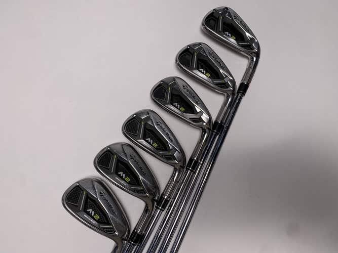 TaylorMade M2 2017 Iron Set 4-PW Reax 88g Regular Steel Mens RH No 8 iron