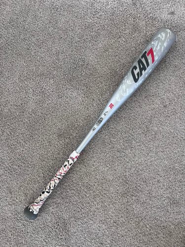 Marucci CAT7 Alloy USSSA Certified Bat (-10) 19 oz 29" (Used)