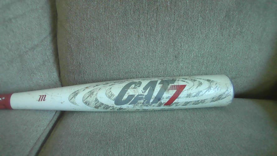 2017 Marucci CAT7 Alloy BBCOR Certified Bat (-3) 29 oz 32" (Used)