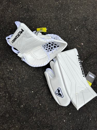 Intermediate McKenney XPG1 Regular Goalie Glove & Blocker (New)