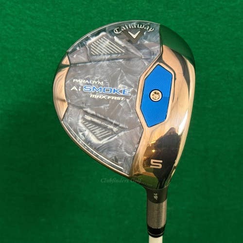 Callaway Paradym Ai Smoke Max Fast 19 Fairway 5 Wood Edio 40-L Ladies w/HC