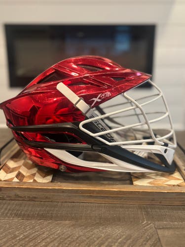 Cascade XRS Pro Helmet - Chrome Red