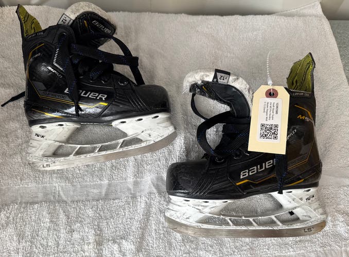 Youth Bauer Supreme M5 Pro Hockey Skates | Y12