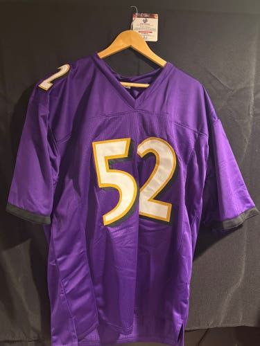 Authentic Ray Lewis signed ravens jersey