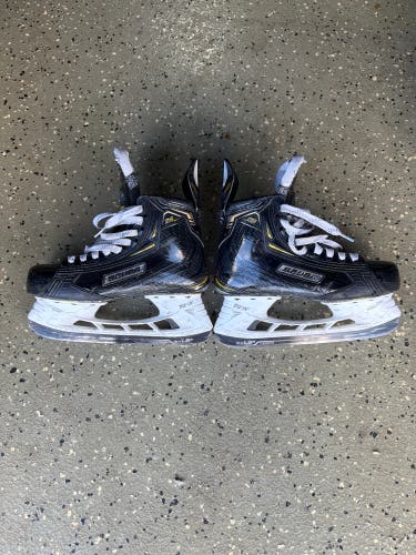 Black 2018 Bauer Supreme 2S Pro Hockey Skates Regular Width Pro Stock 5.5 (Used)