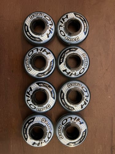Bauer Hi-Lo Goalie Wheels Soft 59mm 76A (New)