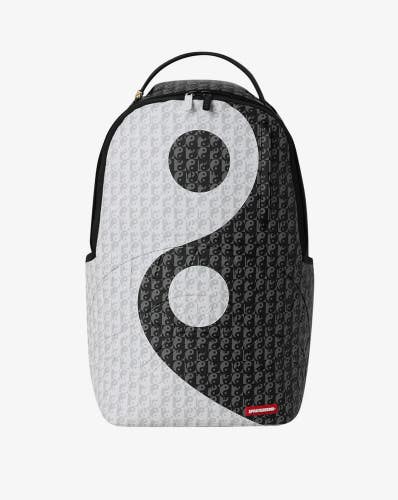 Sprayground Ying Yang Backpack Unisex Black Graphic Adjustable Strap SPR260