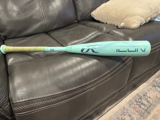 2026 Rawlings Icon Composite USSSA Certified Bat (-10) 17 oz 27" (Used)