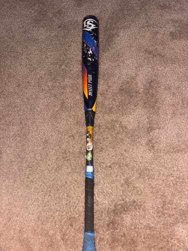 2025 Louisville Slugger Select PWR Hybrid BBCOR Certified Bat (-3) 30 oz 33" (Used)
