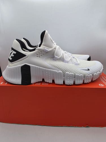 Nike Free Metcon 4 'White Black' Training Shoes CT3886-100 Men's Size 13