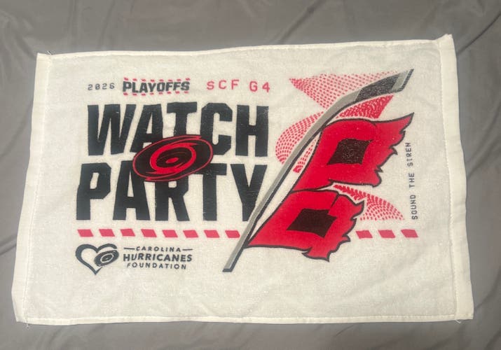 Carolina Hurricanes rally towel SCF game 4