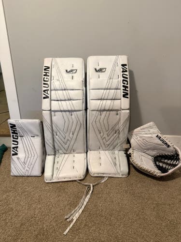 34" Vaughn VX1 Pro Carbon Regular Goalie Full Set Pro Stock “Bryzgalov” (Used)