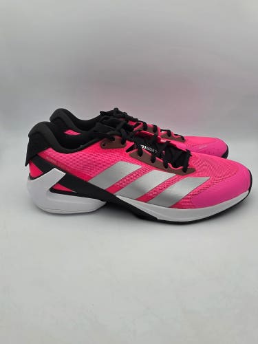Adidas Adizero Ubersonic 5 Tennis Shoes Men’s 9.5 Women's 10.5 Pink JQ2901