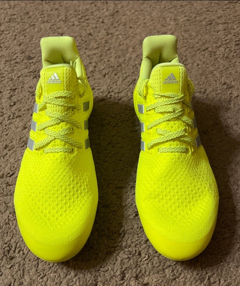 NEW Adidas Ultraboost Football Cleats Solar Yellow Size 11.5  display picture 1