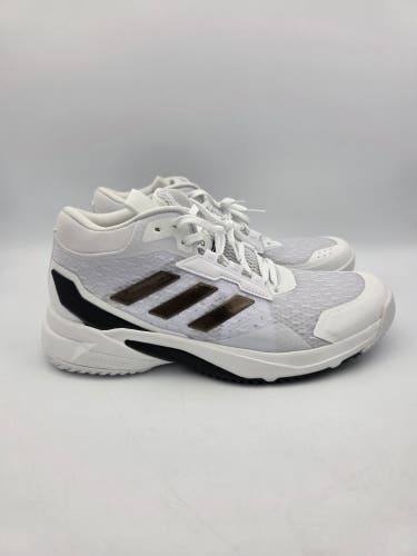 Adidas Crazyflight 6 Mid Indoor Volleyball Shoes Mens White Sneakers Size 8