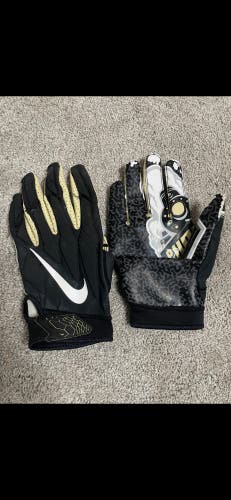 Black XXL Adult Nike Superbad 6.0 Gloves (Used)