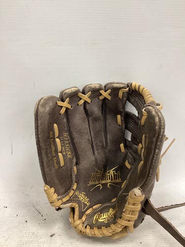 Used Rawlings Highlight Series Bb Sb Glove Lh Throw Brown 11 1 2" 11851-s000048240