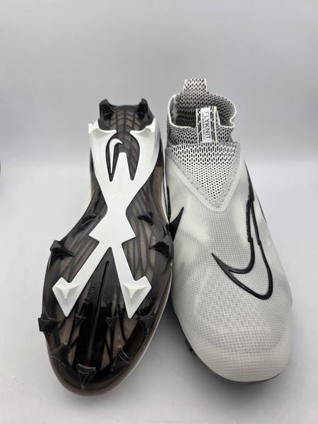Nike Alpha Menace Elite 3 Football Cleats Mens 14 Black Grey White s-l400.jpg main image 4