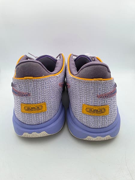 Nike LeBron 20 XX Violet Frost Purple Gold Shoes DJ5423-500  display picture 1
