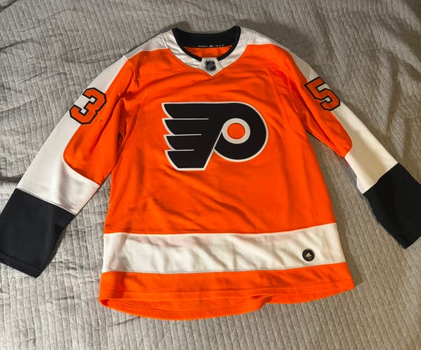 Gostisbehere FlyersSize 50 Adult Unisex Adidas Jersey (Used)