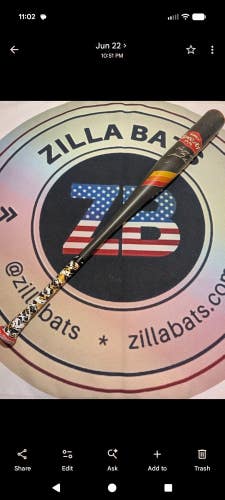 Combat Spec A1 Baja 32/29 BBCOR Baseball Bat Black Combat New Grip
