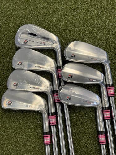 Bridgestone 220MB & 221CB Combo Iron Set +1/2" Xstiff Project X 6.5 125g