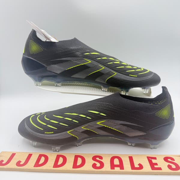 Adidas Predator Elite Laceless FG Electric Stealth Pack  display picture 3