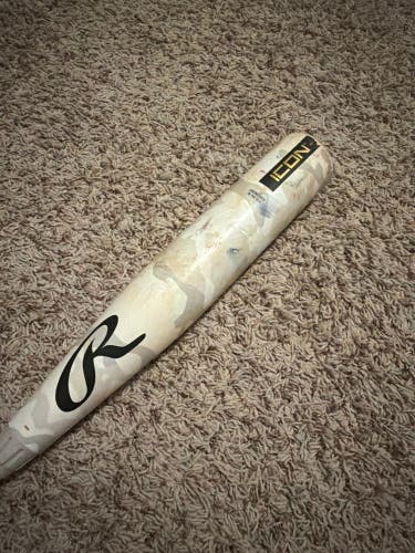 2025 Rawlings Icon Composite USSSA Certified Bat (-5) 25 oz 30" (Used)