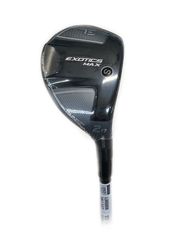 *MINT* Tour Edge Exotics Max 17* 2 Hybrid Graphite Ventus Blue 8-S Stiff Flex