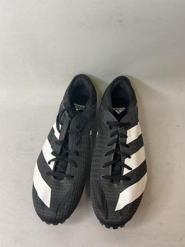 Used Adidas Track & Field Cleats Adult Black Senior 14 Without Spikes 11859-s000020139