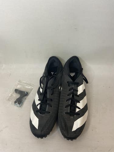 Used Adidas Track & Field Cleats Adult Black Senior 14 11859-s000020138