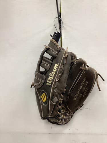 Used Wilson Pro Glove Bb Sb Glove Rh Throw Grey 12" 11851-s000048071