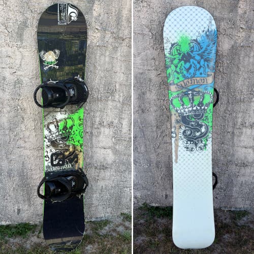 160cm Salomon Pulse Snowboard With Bindings (Used)