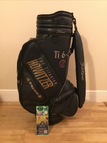 Titleist The Howitzer Ti 6-4 Staff Golf Bag with 6-way Dividers & Rain Cover