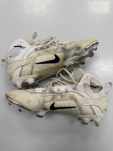 Used Nike Lax Cleats Mens White Senior 11.5 11860-s000310949