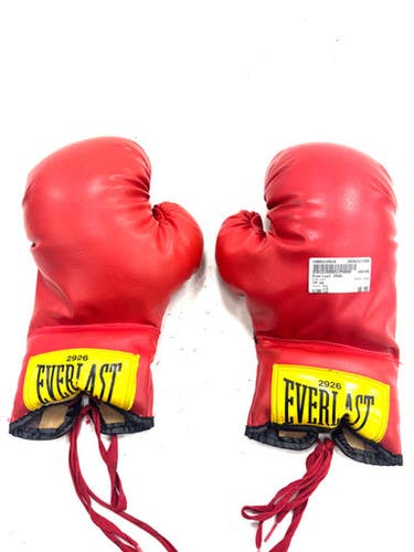 Used Everlast 2926 Boxing Gloves Red Lg 11860-c000310916