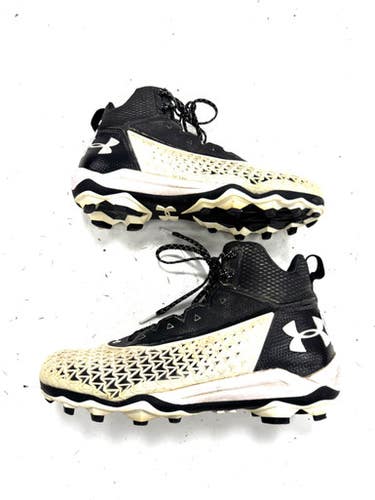 Used Under Armour Adult Fb Cleats Black Senior 9 11860-c000310910