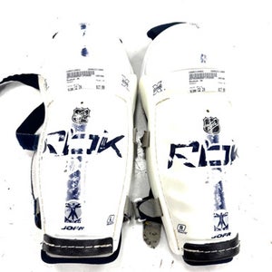 Used Reebok 3k Junior Shin Guards White 12" 11860-c000310902