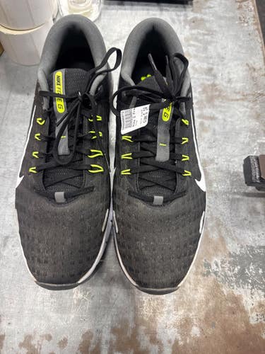 Used Nike Mens Golf Shoes Black Senior 14 11337-s000490072