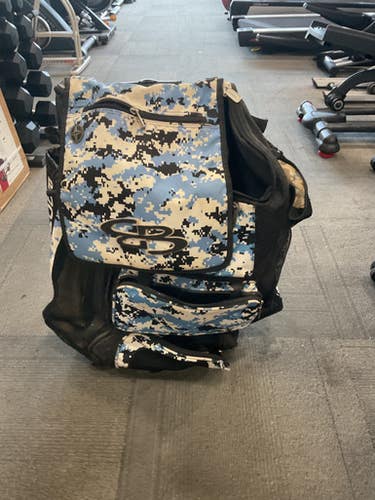 Used Boombah Baseball Wheeled Bag Bb Sb Player Wheeled Bag Royal Blue 11614-s000238834
