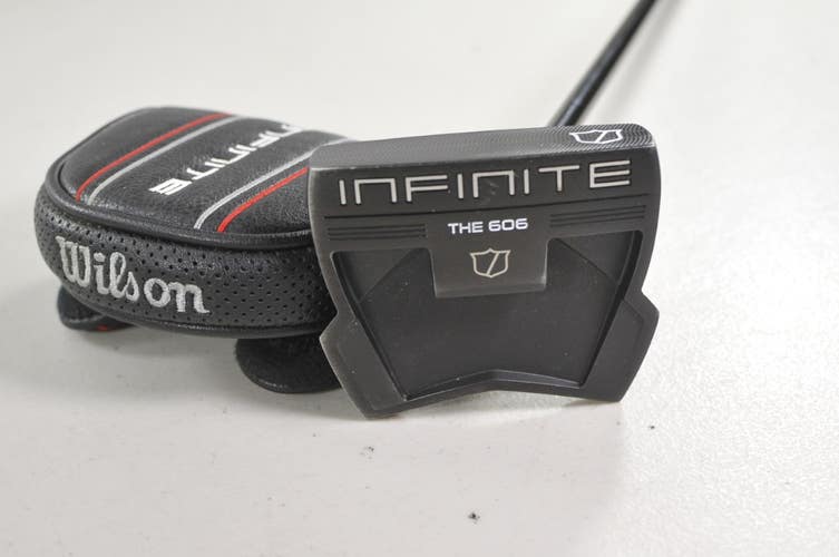 Wilson Infinite Zero Torque The 606 35" Putter RH Steel with Cover # 220632