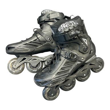 Used Liku Roller Blades Senior Rec Fitness Skates Black Senior 8 11450-s000523541