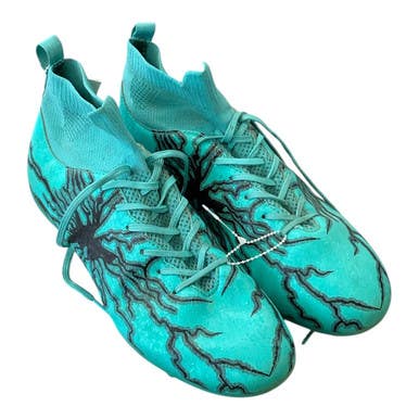 Used Adult Fb Cleats Green Senior 6 11450-s000523482