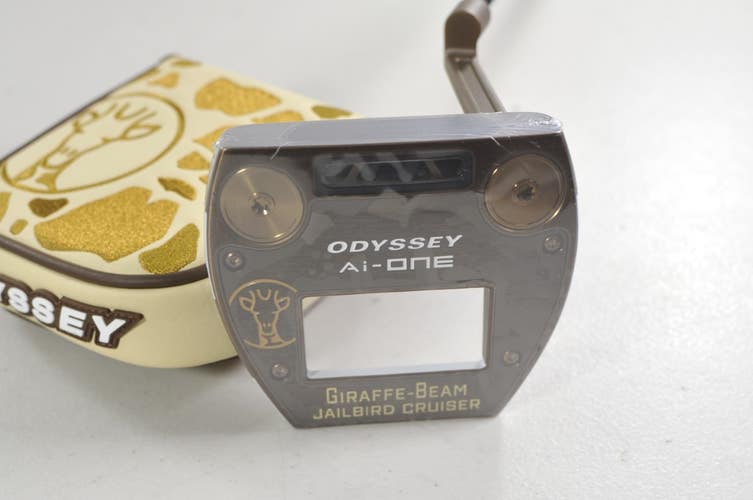 Odyssey Ai-ONE Giraffe Beam Jailbird Cruiser 38" Putter Steel with Cover #220742