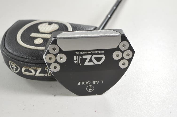 LAB Golf OZ.1i Insert 35" 69* Putter RH Steel with Cover # 220629