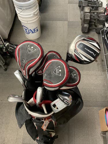 Used Maxfli Black Max Mens Complete Set Rh 13 Piece 11490-s000274657