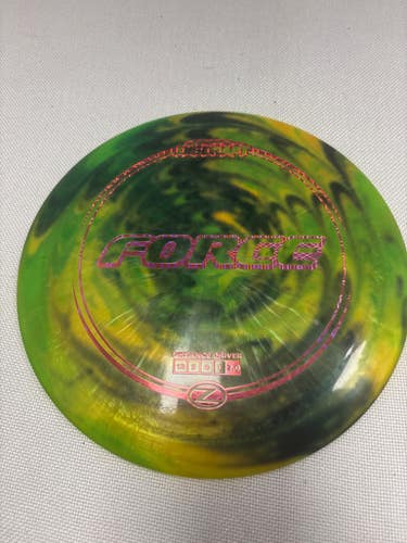 Used Discraft Z Force Disc Golf Driver Green 171g 11490-s000274627