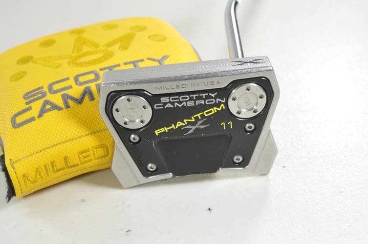 Titleist 2021 Scotty Cameron Phantom X 11 35" Putter RH Steel with Cover #220620