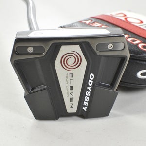 LEFT HANDED Odyssey Eleven Tour Lined DB 35" Putter Stroke Lab Steel #220781